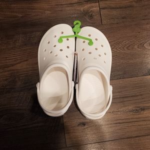 White Crocs
